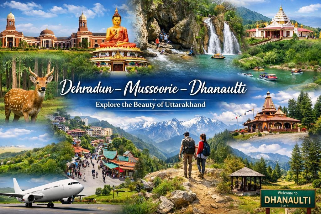 Dehradun, Mussoorie & Dhanaulti